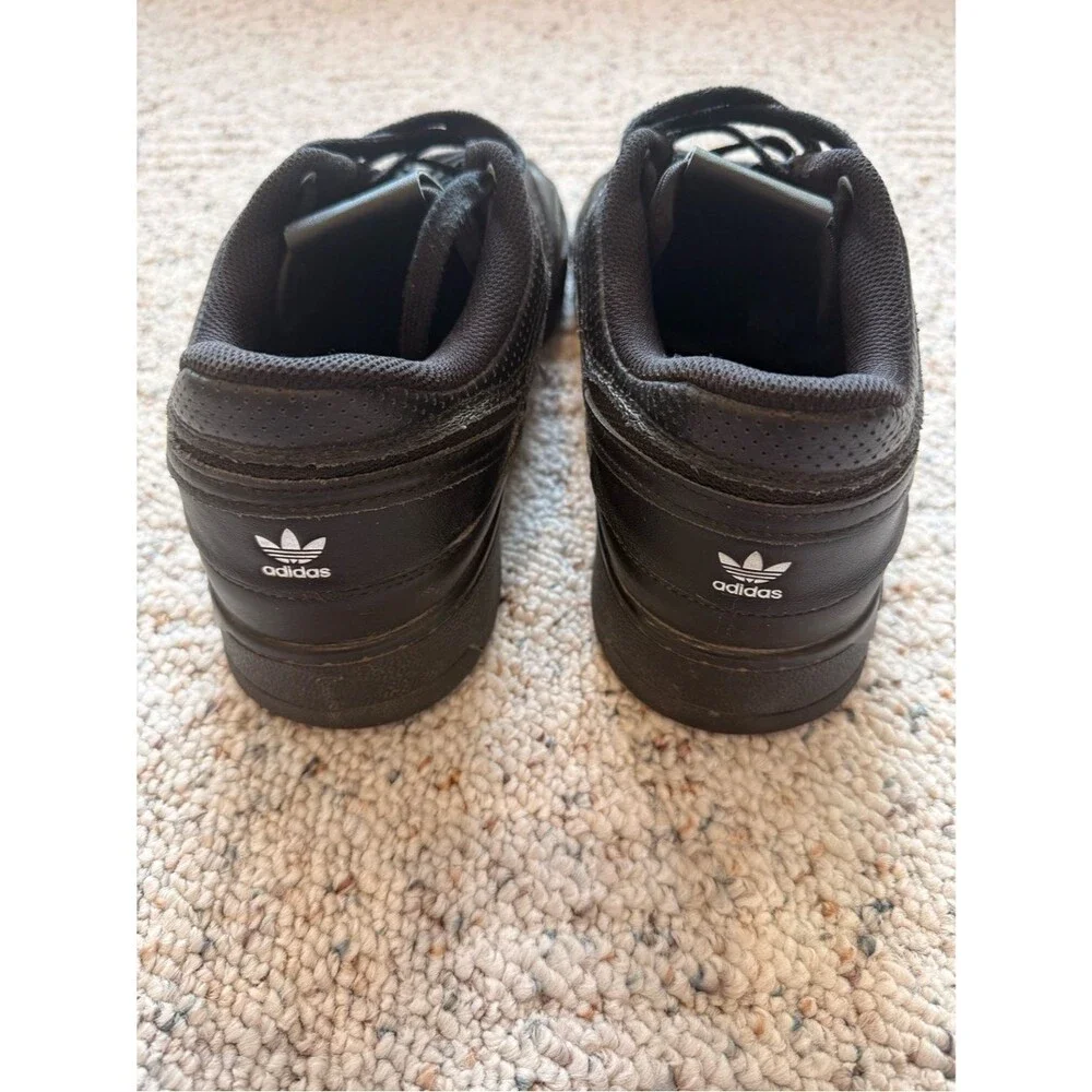 Adidas Drop Step Retro Basketball Style Sneakers in Black Size 10.5
